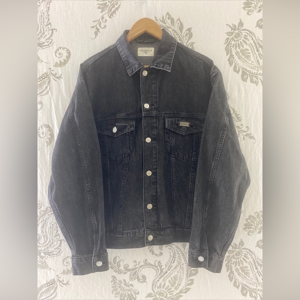 Youngla Trucker Denim Jacket 5049
Black‎ Medium